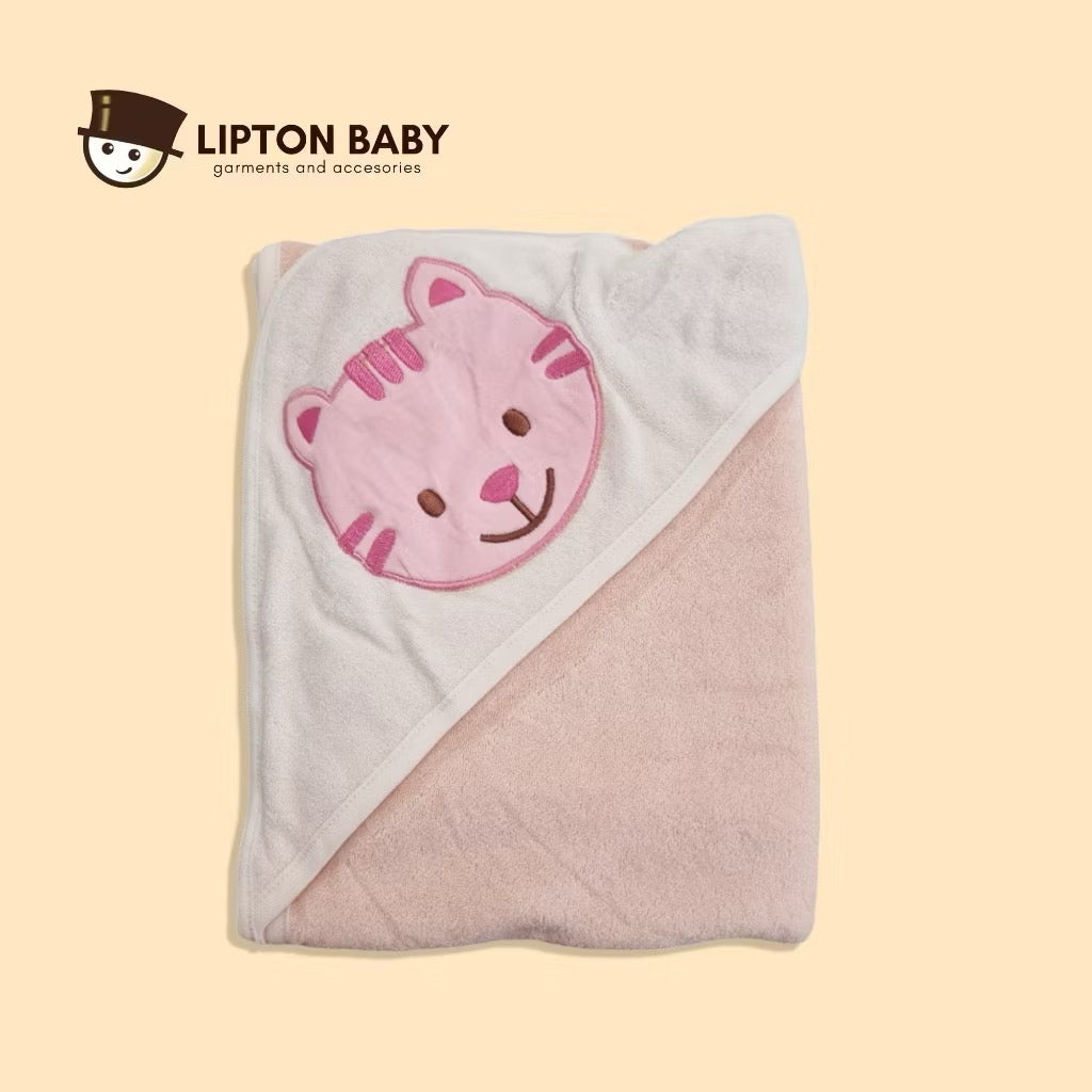 Lipton Baby Bath Towel (Animal Print)