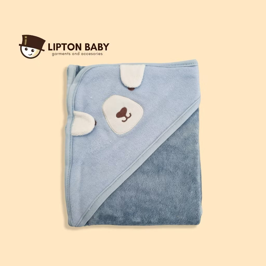 Lipton Baby Bath Towel (Animal Print)