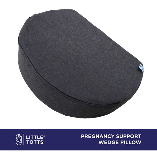 Little Totts Pregnancy Belly Support Wedge Pillow