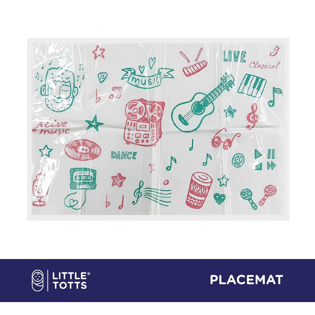 Little Totts Disposable Non-Slip Placemat (10 PCS / 1 DESIGN PER SET)