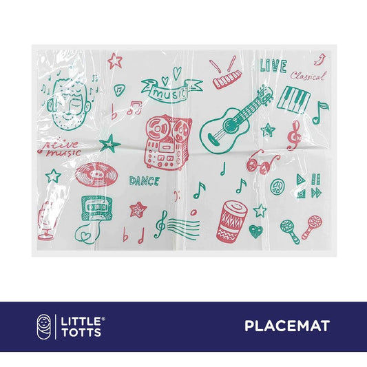 Little Totts Disposable Non-Slip Placemat (10 PCS / 1 DESIGN PER SET)