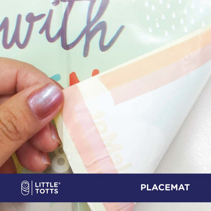 Little Totts Disposable Non-Slip Placemat (10 PCS / 1 DESIGN PER SET)
