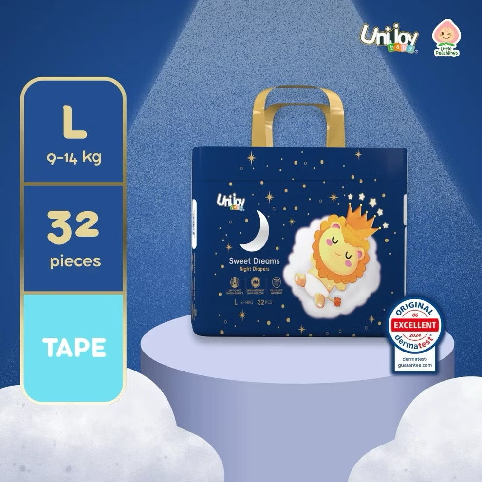 Unijoy Sweet Dreams Overnight Diaper (Jumbo Pack)