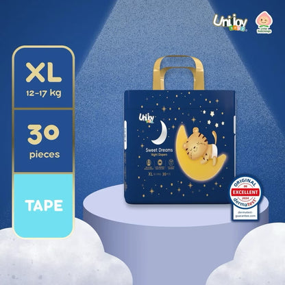 Unijoy Sweet Dreams Overnight Diaper (Jumbo Pack)