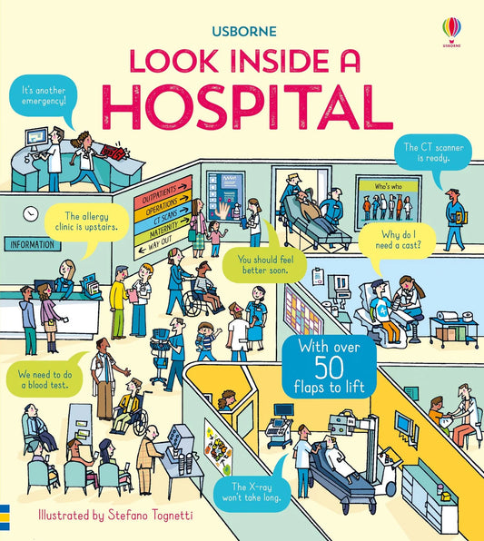 Usborne Look Inside the Hospital
