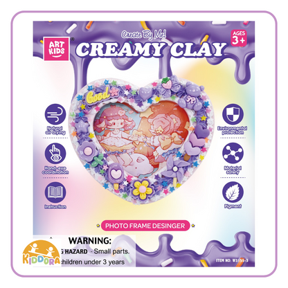 Kiddora ArtKids Creamy Clay Photo Frame Designer