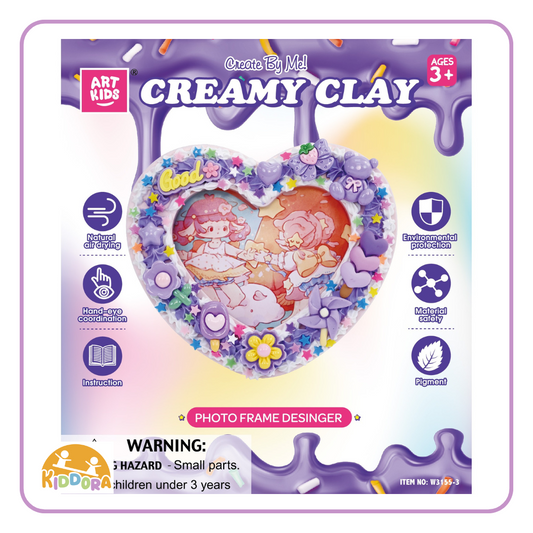 Kiddora ArtKids Creamy Clay Photo Frame Designer