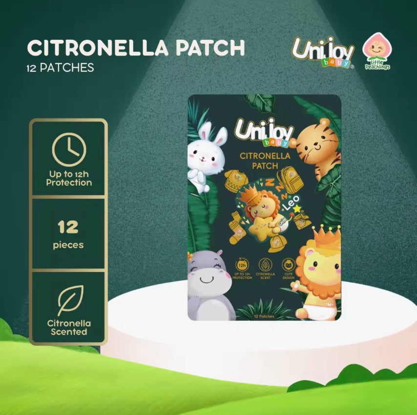 Unijoy Citronella Mosquito Patch 12pcs