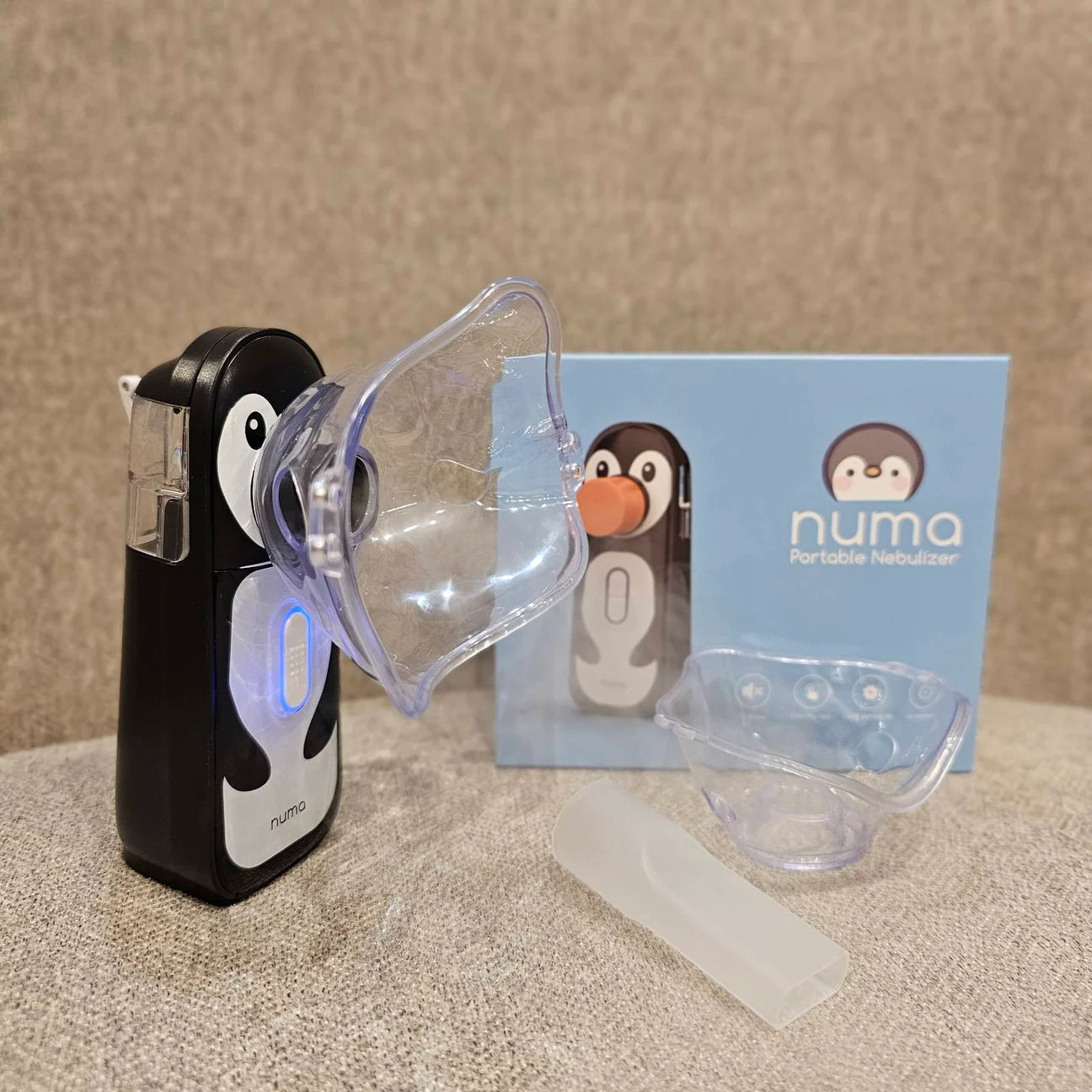 NUMA PORTABLE NEBULIZER (HANDHELD /SILENT WITH SELF CLEANING)
