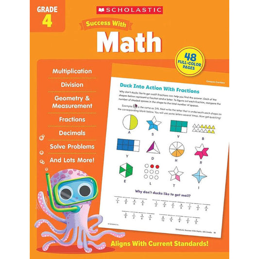 LFH Scholastic Success with Math Set Grade 1-5 Activity Book