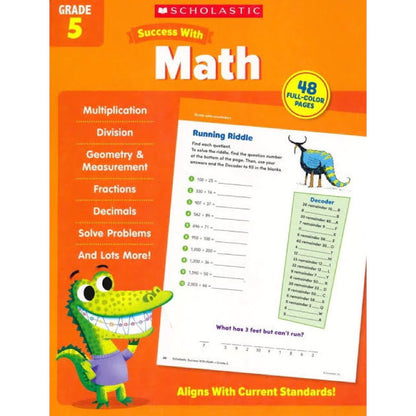 LFH Scholastic Success with Math Set Grade 1-5 Activity Book