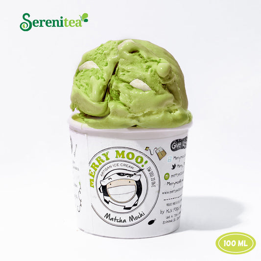 Merry Moo Matcha Mochi Ice Cream