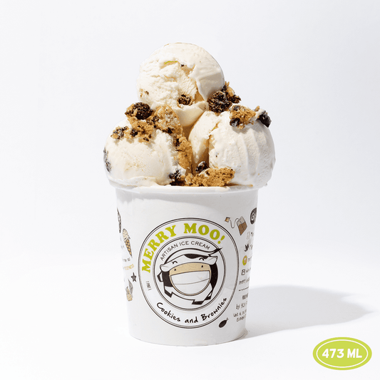 Merry Moo Cookies and Brownies Ice Cream