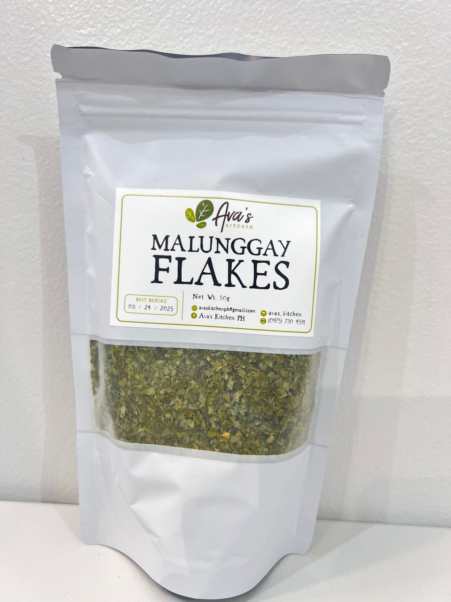 Ava’s Kitchen Organic Malunggay Powder and Flakes