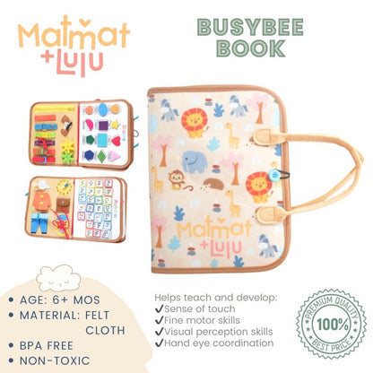 Matmat + Lulu Busybook Educational Book