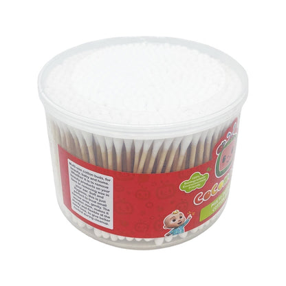 Tender Luv CoComelon Cotton Buds Cotton Swab 500 tips Wood Stem for Baby and  Adult