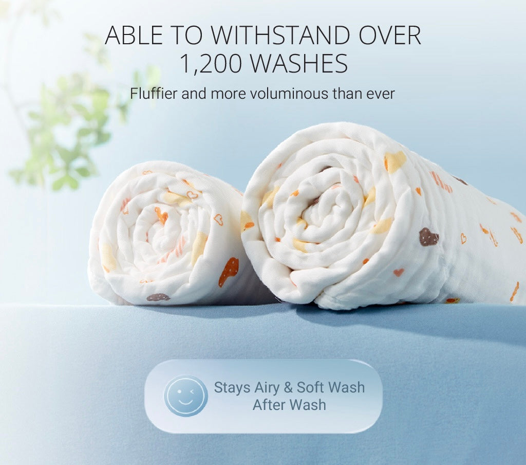 Purcotton Baby Airysoft Gauze Bath Towel  (95x95cm)