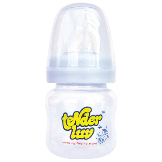 Tender Luv 2oz Standard Boot Shape Baby Feeding Bottle Set of 3