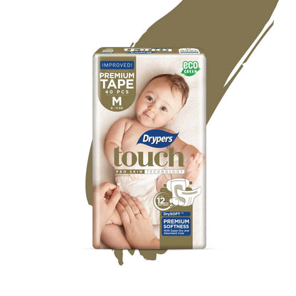 Drypers Touch Diaper (Tape)