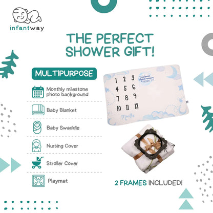 INFANTWAY GOD'S PROMISES MILESTONE BLANKET
