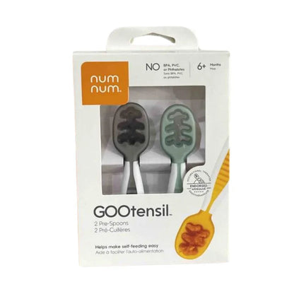 NUMNUM GOOTENSIL SELF-FEEDING PRE-SPOONS (SET OF 2)