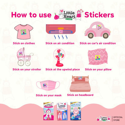 Little Heart Little Nose Daytime Onion Sticker Patch 30s