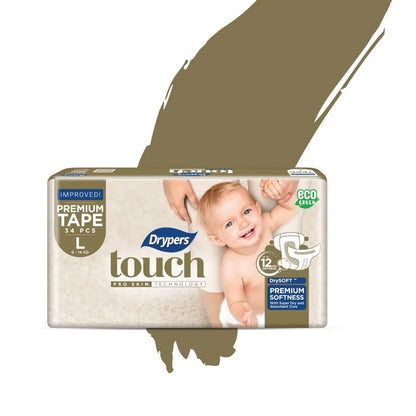 Drypers Touch Diaper (Tape)