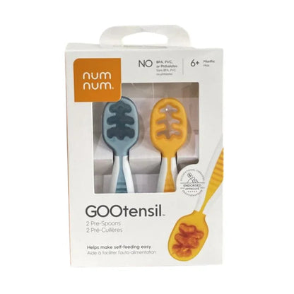 NUMNUM GOOTENSIL SELF-FEEDING PRE-SPOONS (SET OF 2)