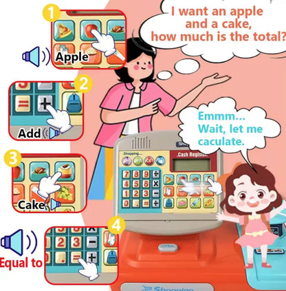 Kodomo Playhouse Cash Register Set for Kids