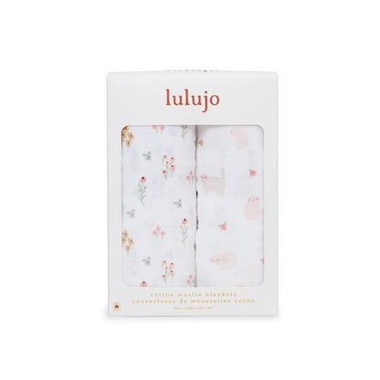 LULUJO COTTON MUSLIN (SET OF 2)
