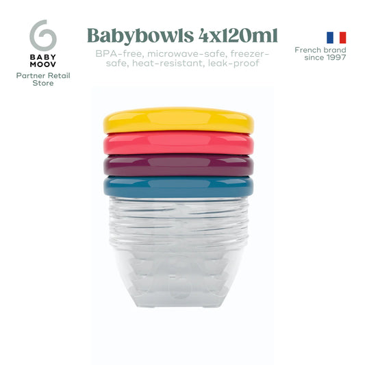 Babymoov Babybowls Airtight Food Storage Containers
