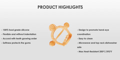 HEORSHE WRISTBAND TEETHER