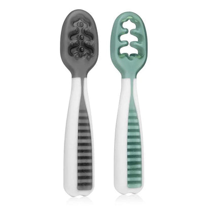 NUMNUM GOOTENSIL SELF-FEEDING PRE-SPOONS (SET OF 2)