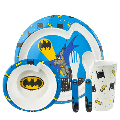 Tender Luv Justice League 5pcs Kids Starter Feeding Meal Set