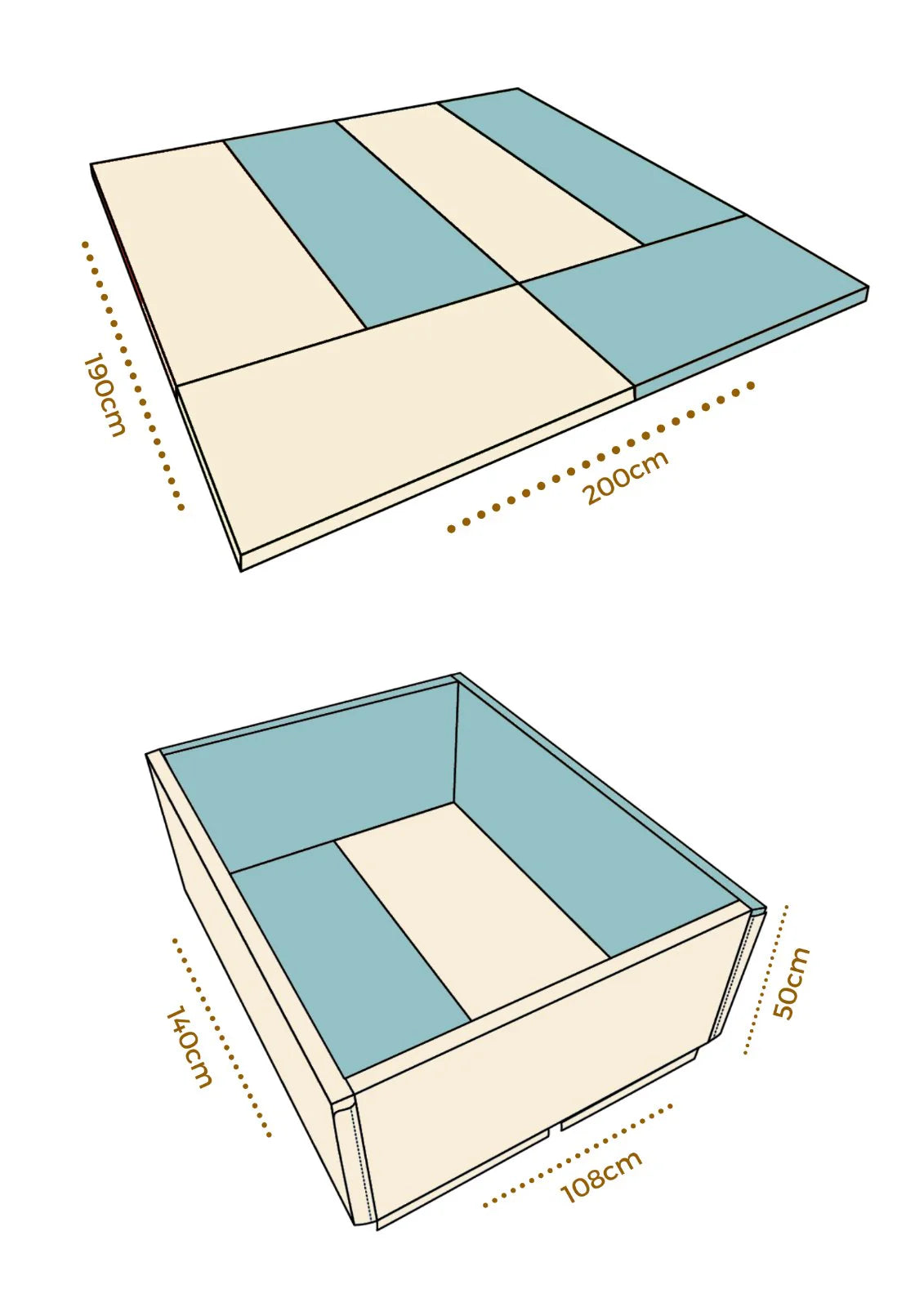 Nooboo Fold N Play Playmat