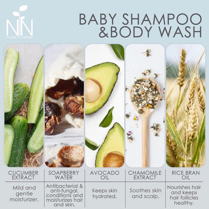 Nature to Nurture Baby Shampoo and Body Wash