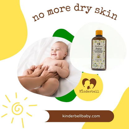 KINDERBELL BABY LOTION ALL DAY MOISTURE AVOCADO + OATS 250ML