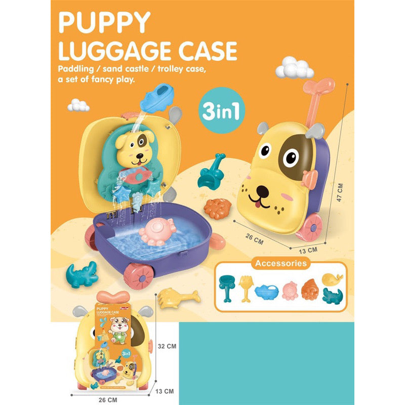 Little Fat Hugs 3 in 1 Beach Trolley Case