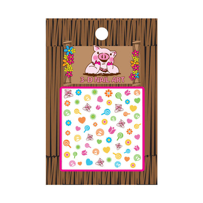 Piggy Paint 3D Nail Art for Kids