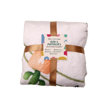 INFANTWAY GOD'S PROMISES MILESTONE BLANKET