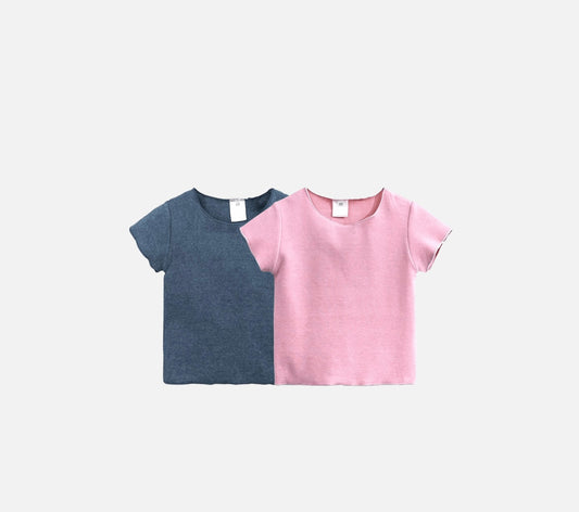 Littles Plain Cotton Shirt