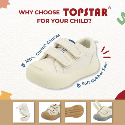 TOPSTAR ERGONOMIC KIDS CANVAS SHOES (MODEL: 5056)