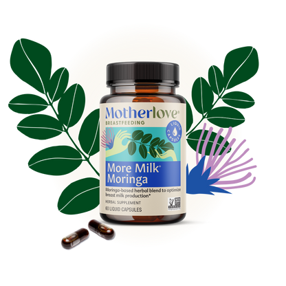 Motherlove More Milk® Moringa Liquid Capsules