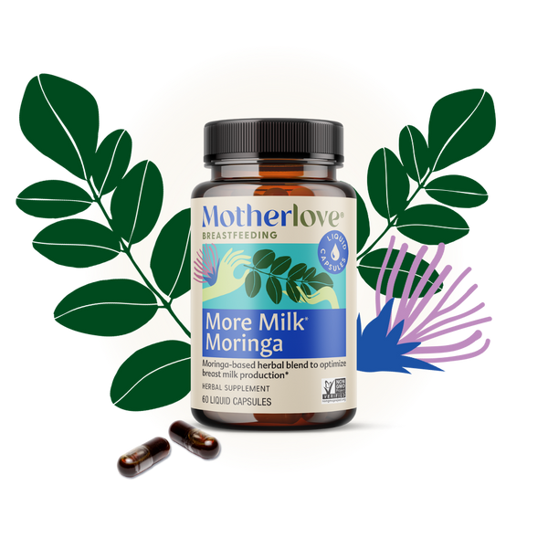 Motherlove More Milk® Moringa Liquid Capsules – About Moms and Baby