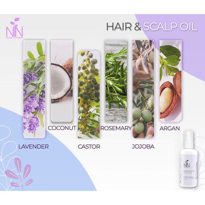 NATURE TO NURTURE HAIR AND SCALP BABY OIL