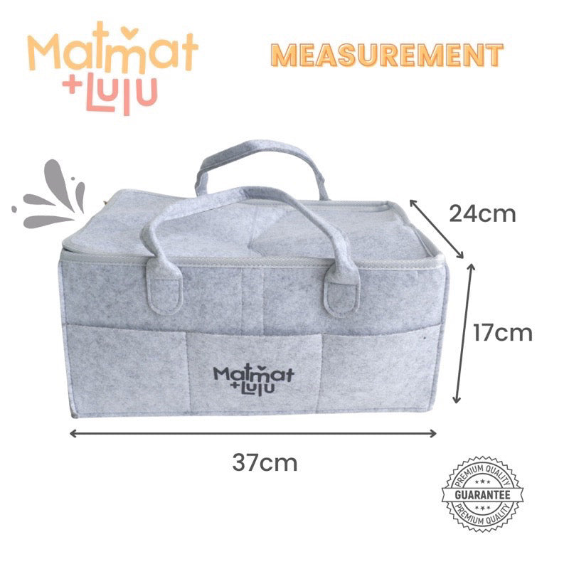 Matmat Lulu Multi purpose foldable organizer (Diaper Bag/Caddy)