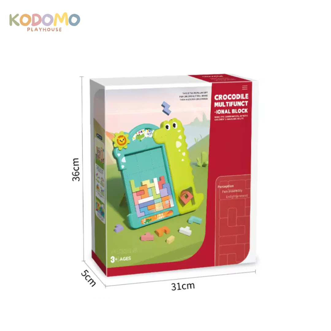 KODOMO PLAYHOUSE - MULTIFUNCTIONAL BUILDING BLOCKS MATCHING GAME