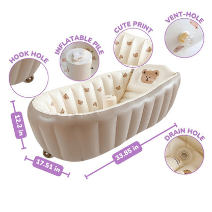 Yomomma Self Inflatable Bath Tub for Baby