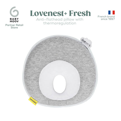 Babymoov Lovenest + Fresh Newborn Anti Flat Head Pillow