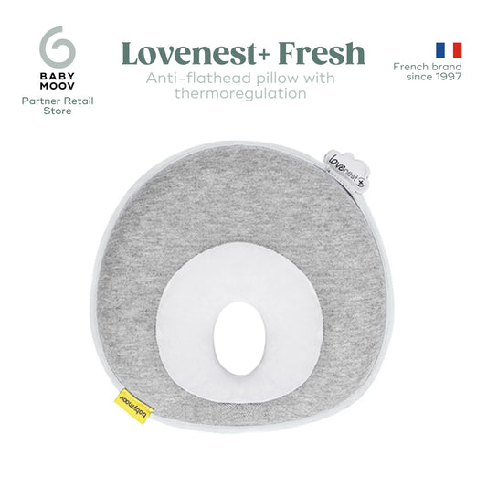Babymoov Lovenest + Fresh Newborn Anti Flat Head Pillow
